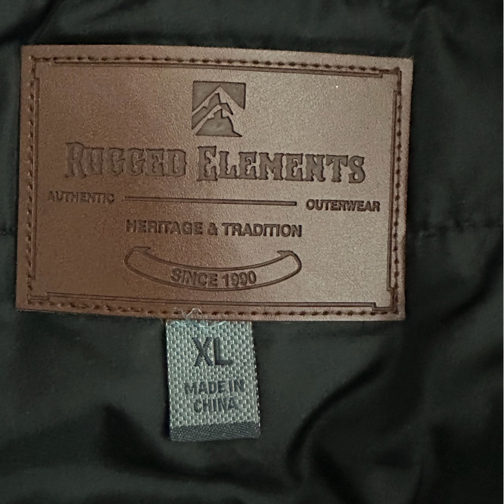 Rugged Elements Red Gray Plaid Snap Front Shirt J… - image 3